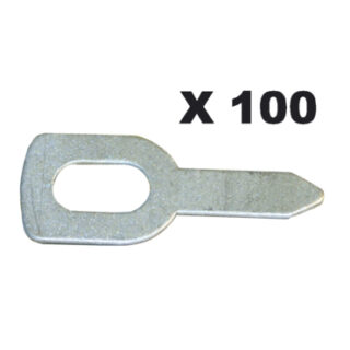 Nyckelbricka rak 100 st