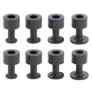 Plasthattsats (8st) för buckeldragning med lim 9-15 mm