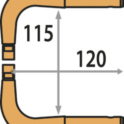 X-1 Armsats 120mm ( 2st )
