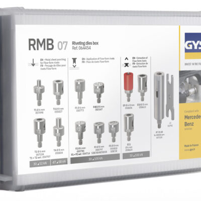 RMB 07 DIE KIT FOR 10T RIVETER (Mercedes-Benz)
