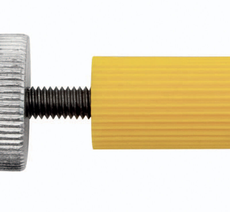 MANUAL SHEET-METAL CLAMPS - YELLOW (x10 / ?4 mm)