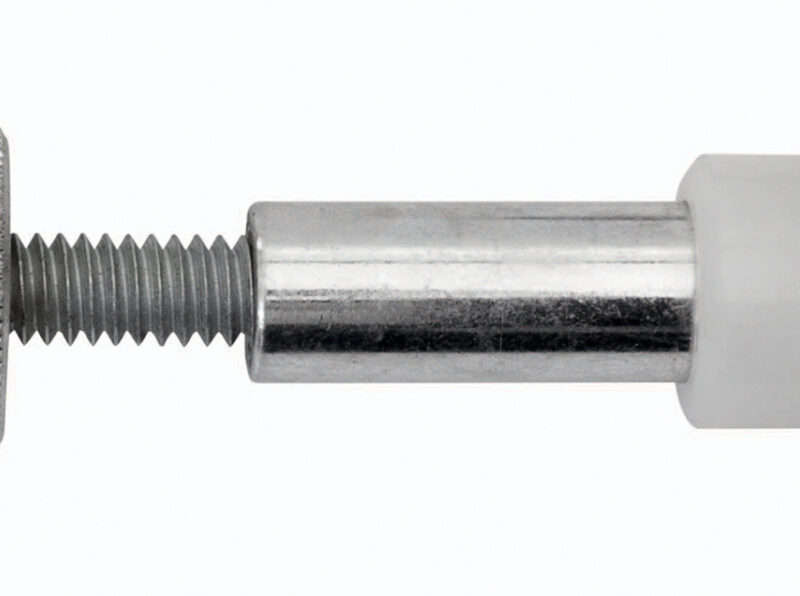 MANUAL SHEET-METAL CLAMPS - GREY (x10 / ?6.4 mm)