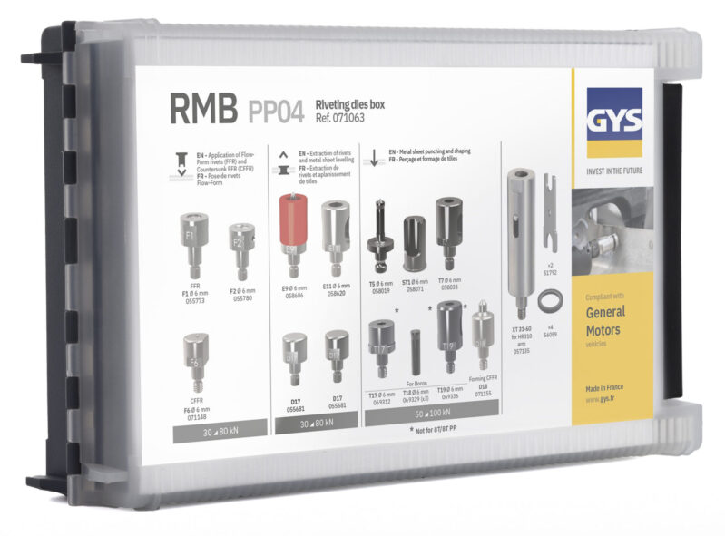 DIE KIT RMB PP 04 (GM) RIVETER 10T.PP