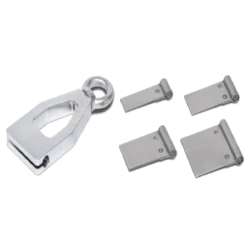 Dragklämma med dragplåtar